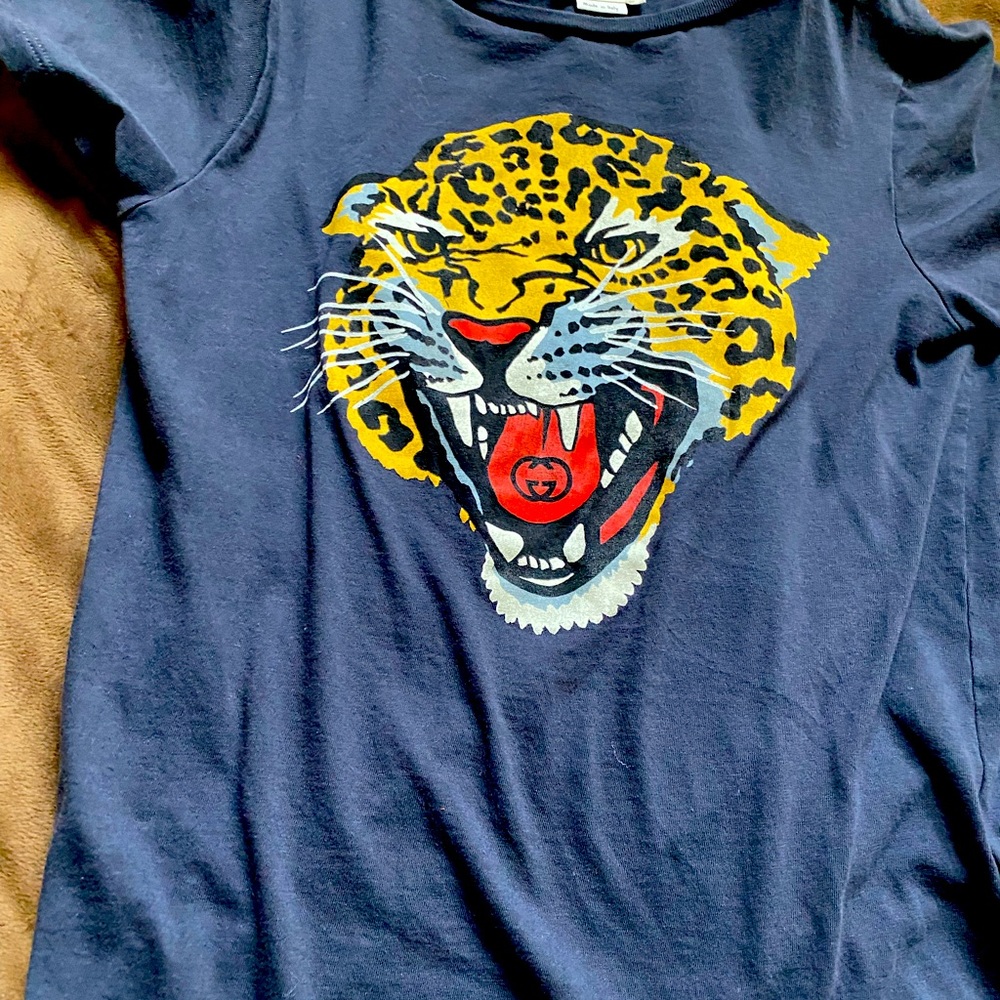Gucci tee leopard